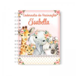 Caderneta infantil vacina Capa Dura 15x21 4x4  Laminação 