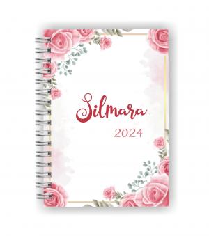 Planner 2025 Personalizado Capa Dura 15x21 4x4  Laminação 